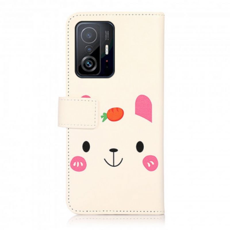 Flip Cover Til Xiaomi Mi 11t / 11t Pro Sjov Tegneserie