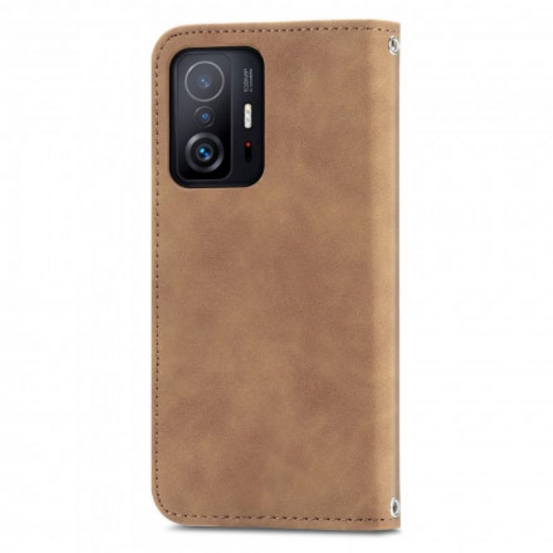 Flip Cover Til Xiaomi Mi 11t / 11t Pro Skin-touch