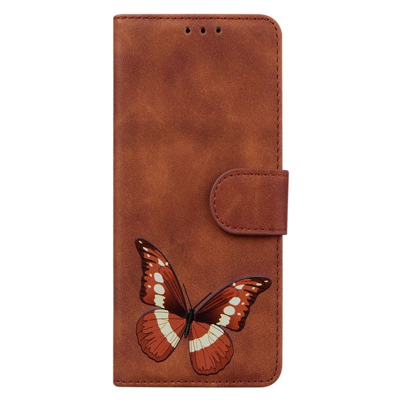 Flip Cover Til Xiaomi Mi 11t / 11t Pro Skin-touch Butterfly