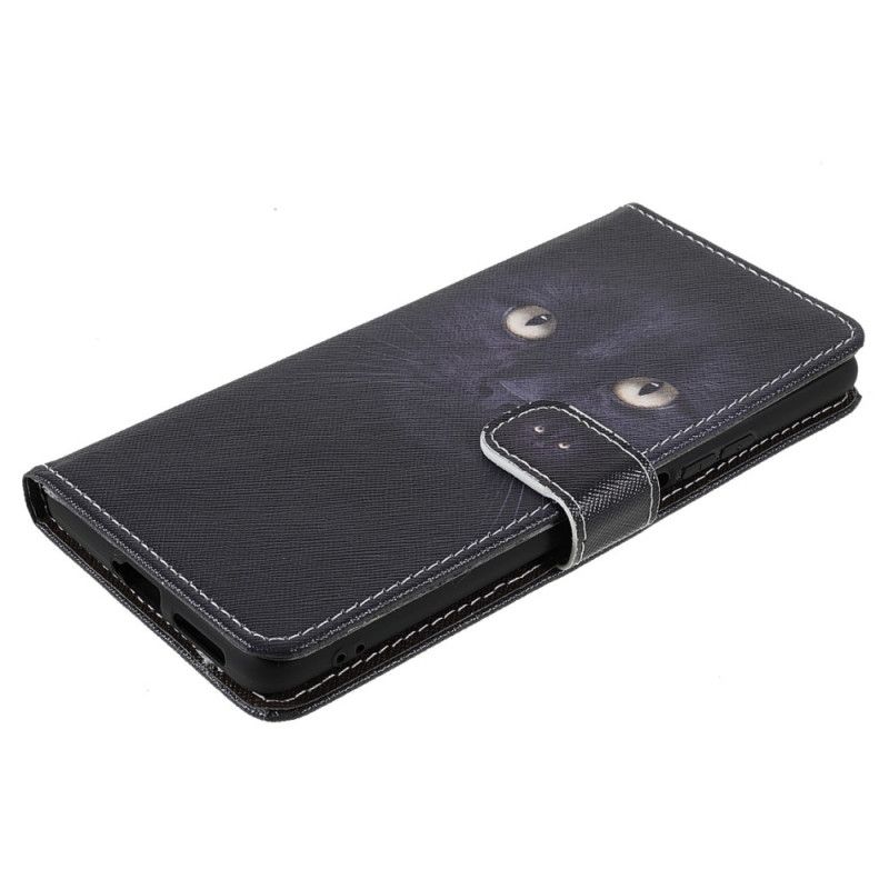 Flip Cover Xiaomi Mi 11t / 11t Pro Black Strappy Cat Eyes