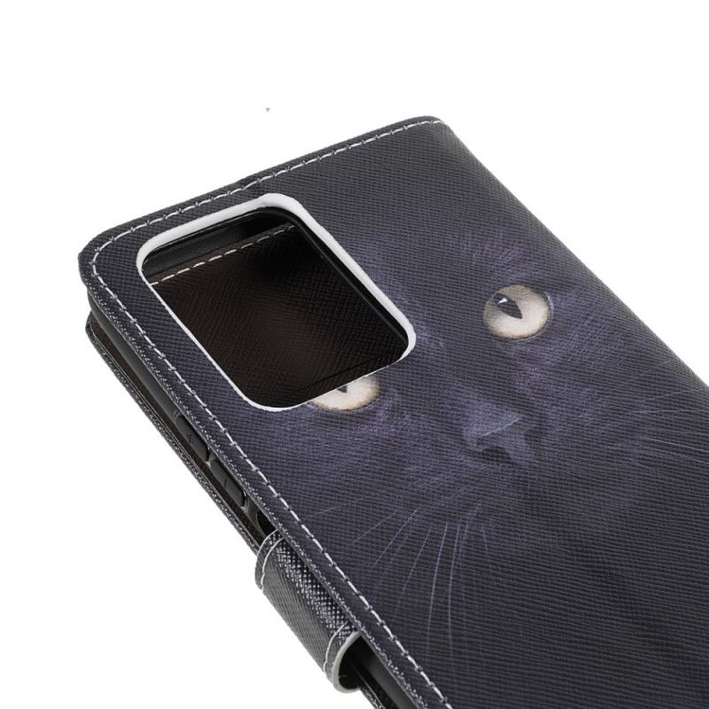 Flip Cover Xiaomi Mi 11t / 11t Pro Black Strappy Cat Eyes