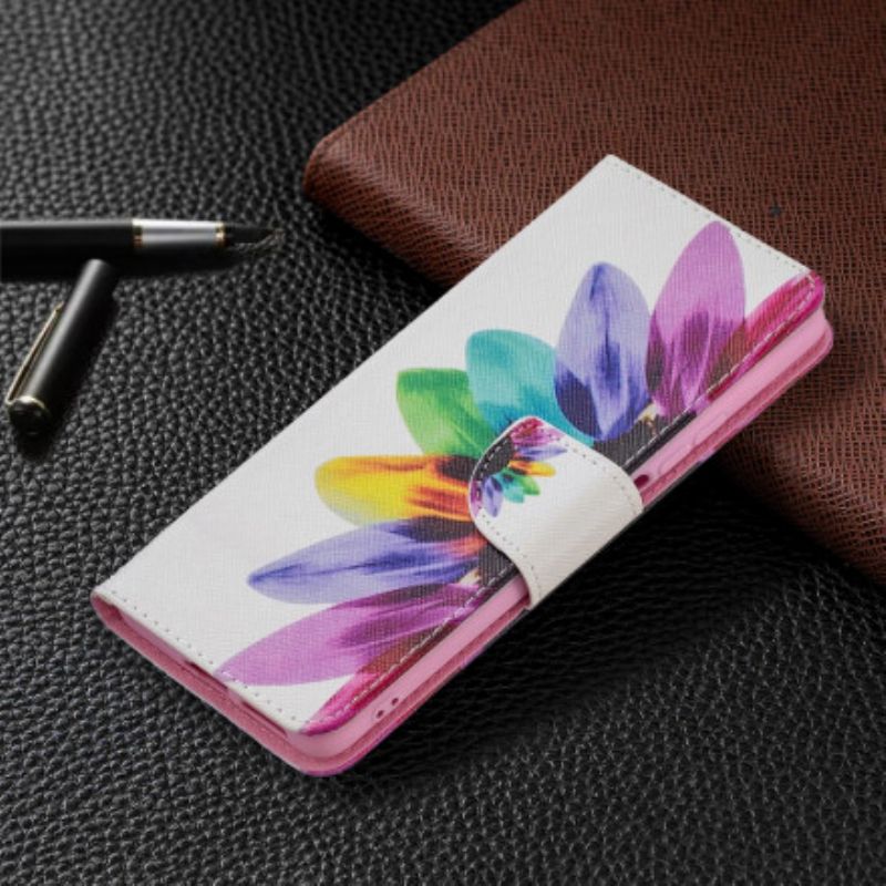 Flip Cover Xiaomi Mi 11t / 11t Pro Blomsterakvarel