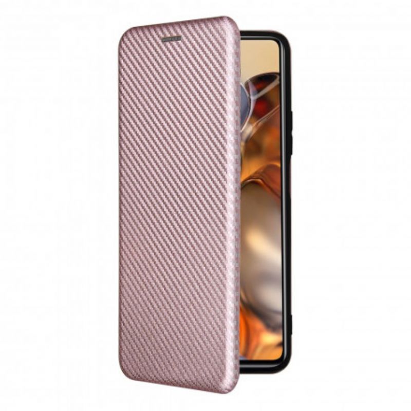 Flip Cover Xiaomi Mi 11t / 11t Pro Farvet Kulfiber