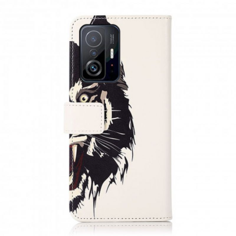 Flip Cover Xiaomi Mi 11t / 11t Pro Fierce Tiger