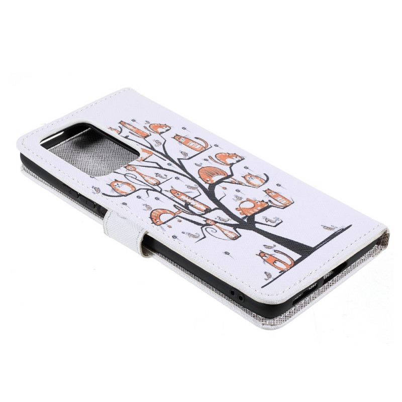 Flip Cover Xiaomi Mi 11t / 11t Pro Funky Cats Strappy