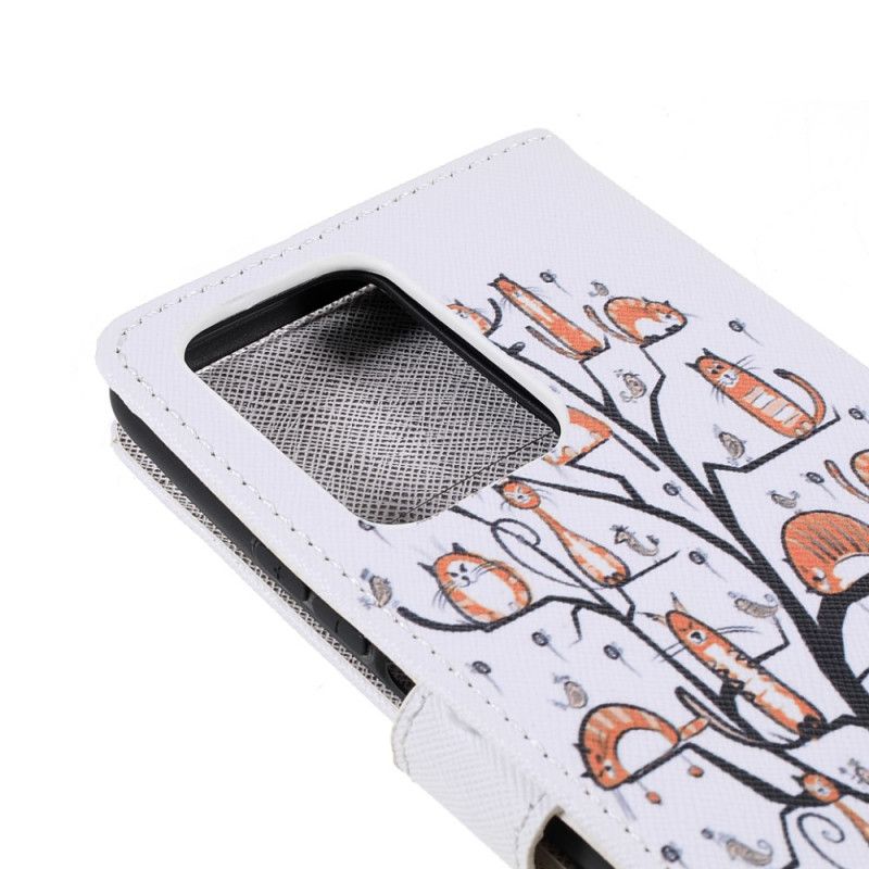 Flip Cover Xiaomi Mi 11t / 11t Pro Funky Cats Strappy