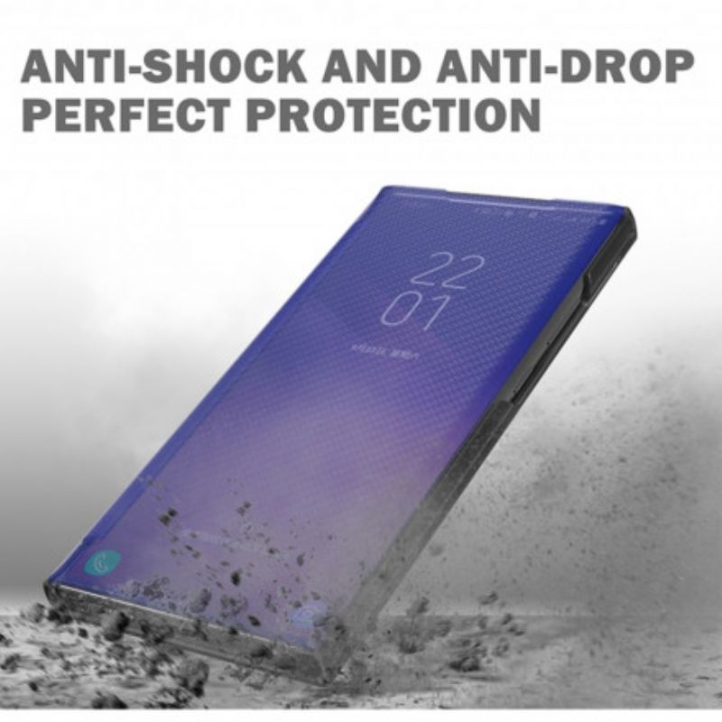 Flip Cover Xiaomi Mi 11t / 11t Pro Gennemskinnelig Kulfiber