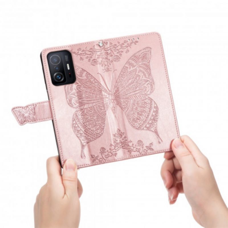 Flip Cover Xiaomi Mi 11t / 11t Pro Halve Sommerfugle