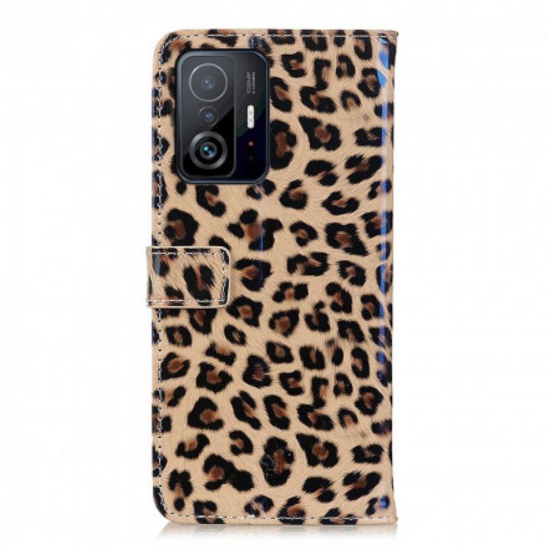 Flip Cover Xiaomi Mi 11t / 11t Pro Simple Leopard