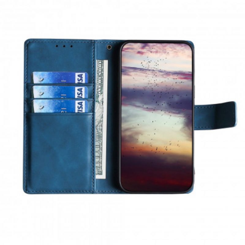 Flip Cover Xiaomi Mi 11t / 11t Pro Skin-touch Krokodille