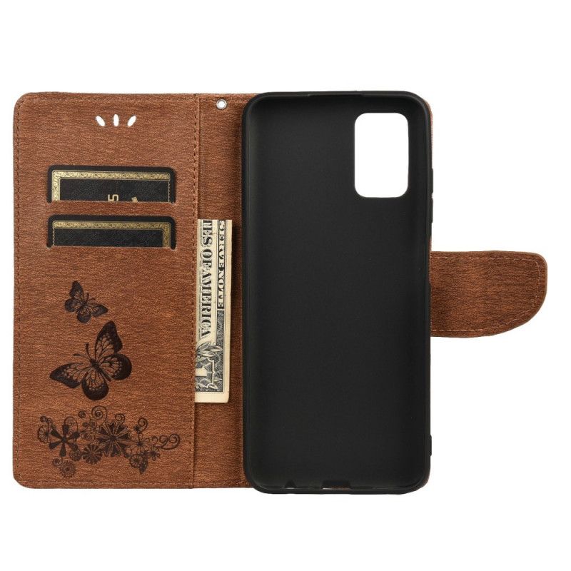 Flip Cover Xiaomi Mi 11t / 11t Pro Splendid Strap Sommerfugle