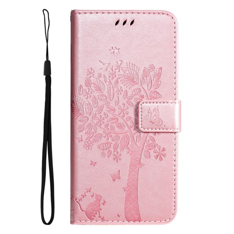 Flip Cover Xiaomi Mi 11t / 11t Pro Tree And Thong Cat