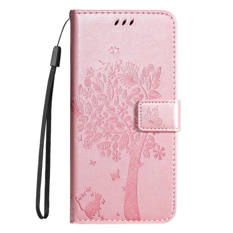 Flip Cover Xiaomi Mi 11t / 11t Pro Tree And Thong Cat