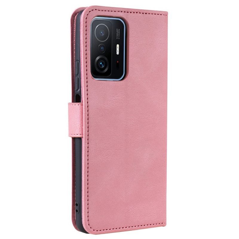 Læder Cover Xiaomi Mi 11t / 11t Pro Skin-touch-sømme