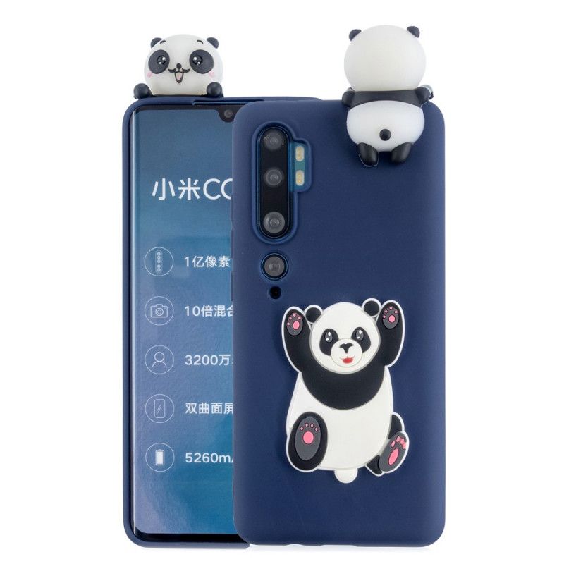 Cover for Xiaomi Mi Note 10 / 10 Pro 3D Super Panda