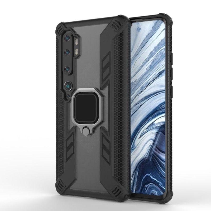 Cover for Xiaomi Mi Note 10 / 10 Pro Sort Førsteklasses Supportring