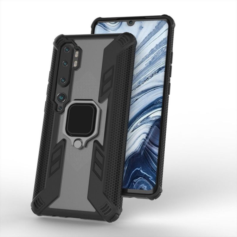 Cover for Xiaomi Mi Note 10 / 10 Pro Sort Førsteklasses Supportring