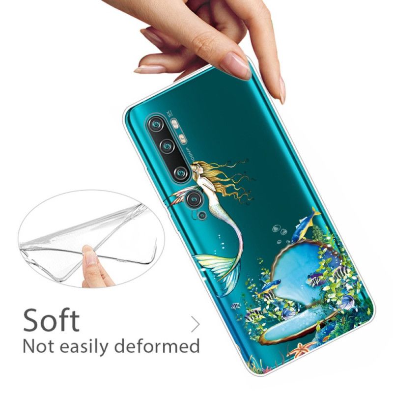 Cover Xiaomi Mi Note 10 / 10 Pro Mobilcover Blå Sirene