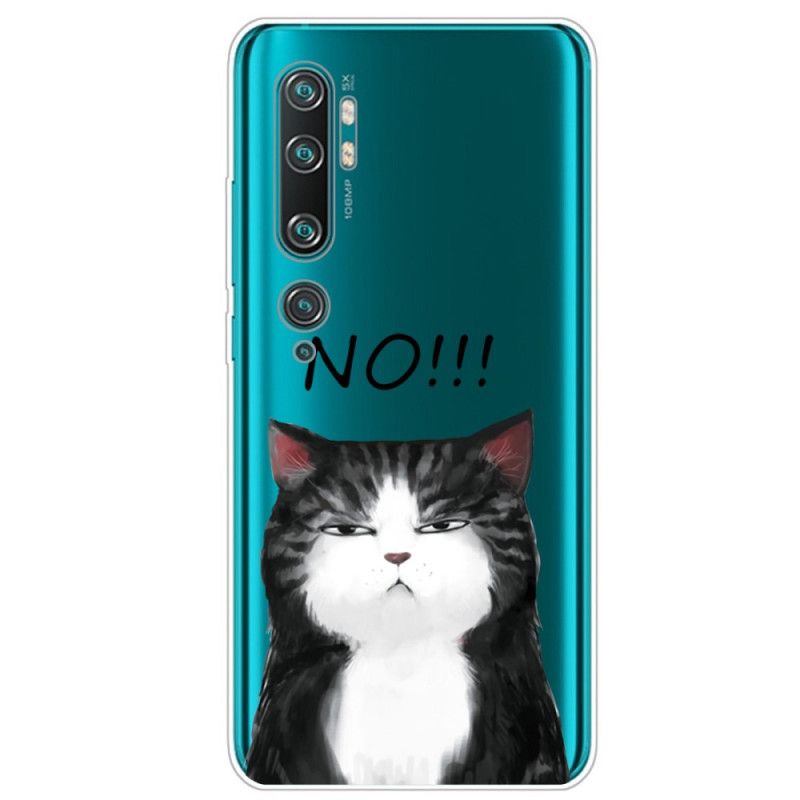 Cover Xiaomi Mi Note 10 / 10 Pro Mobilcover Katten. Der Siger Nej