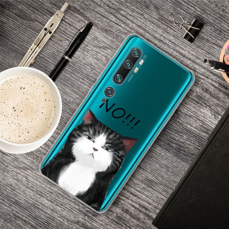 Cover Xiaomi Mi Note 10 / 10 Pro Mobilcover Katten. Der Siger Nej