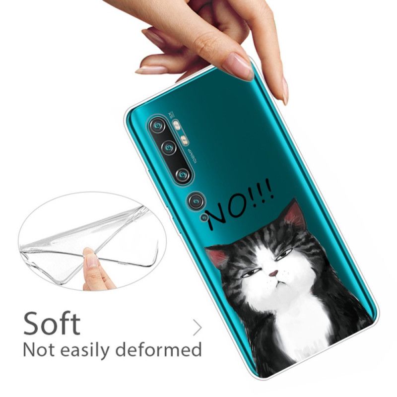 Cover Xiaomi Mi Note 10 / 10 Pro Mobilcover Katten. Der Siger Nej