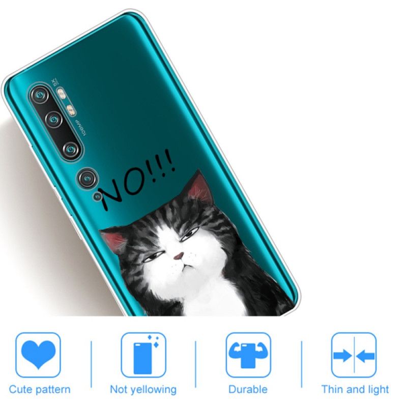 Cover Xiaomi Mi Note 10 / 10 Pro Mobilcover Katten. Der Siger Nej