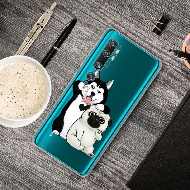 Cover Xiaomi Mi Note 10 / 10 Pro Sjove Hunde