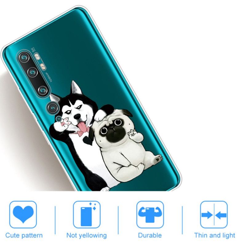 Cover Xiaomi Mi Note 10 / 10 Pro Sjove Hunde