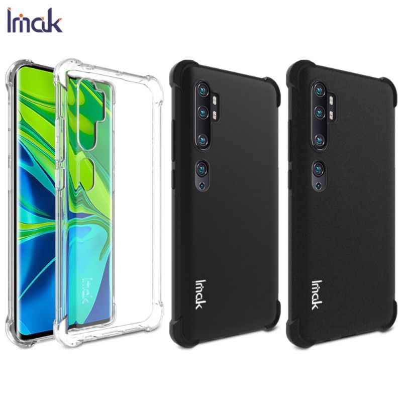 Cover Xiaomi Mi Note 10 / 10 Pro Sort Imak Silkeagtig Original