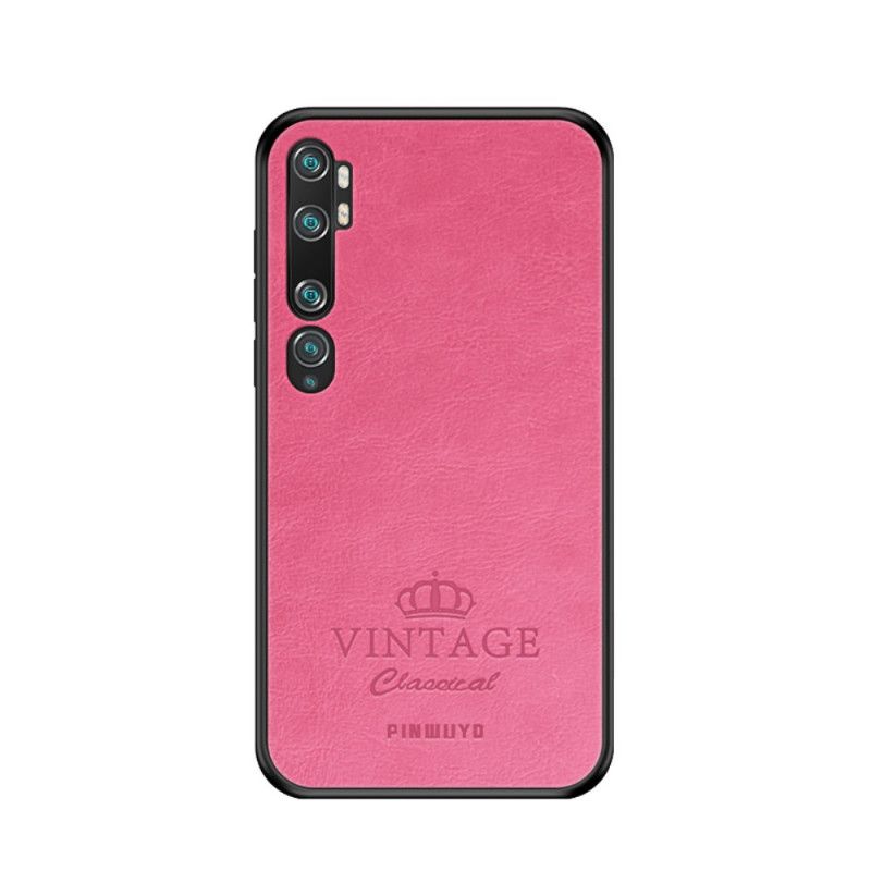 Cover Xiaomi Mi Note 10 / 10 Pro Sort Mobilcover Pin Rui-Serie Pinwuyo