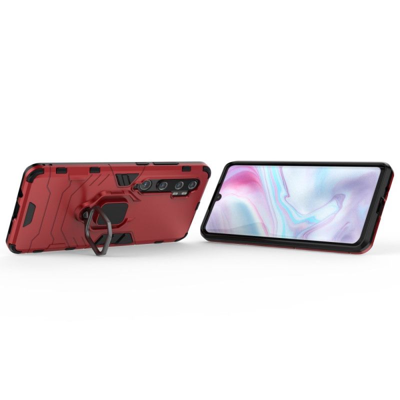 Cover Xiaomi Mi Note 10 / 10 Pro Sort Resistent Ring