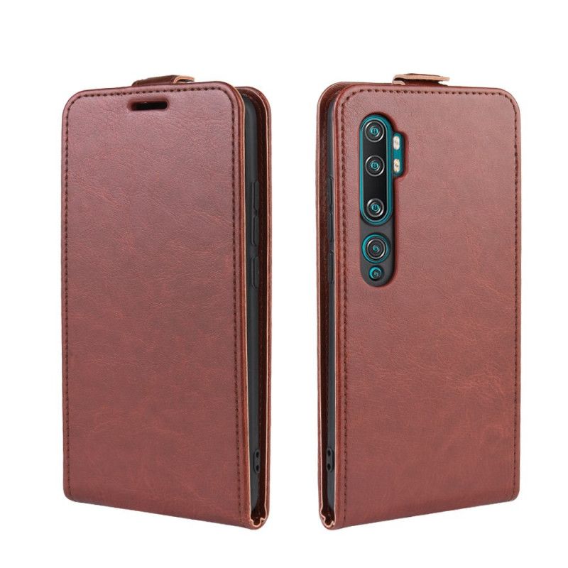 Flip Cover Læder for Xiaomi Mi Note 10 / 10 Pro Sort Retro Foldning