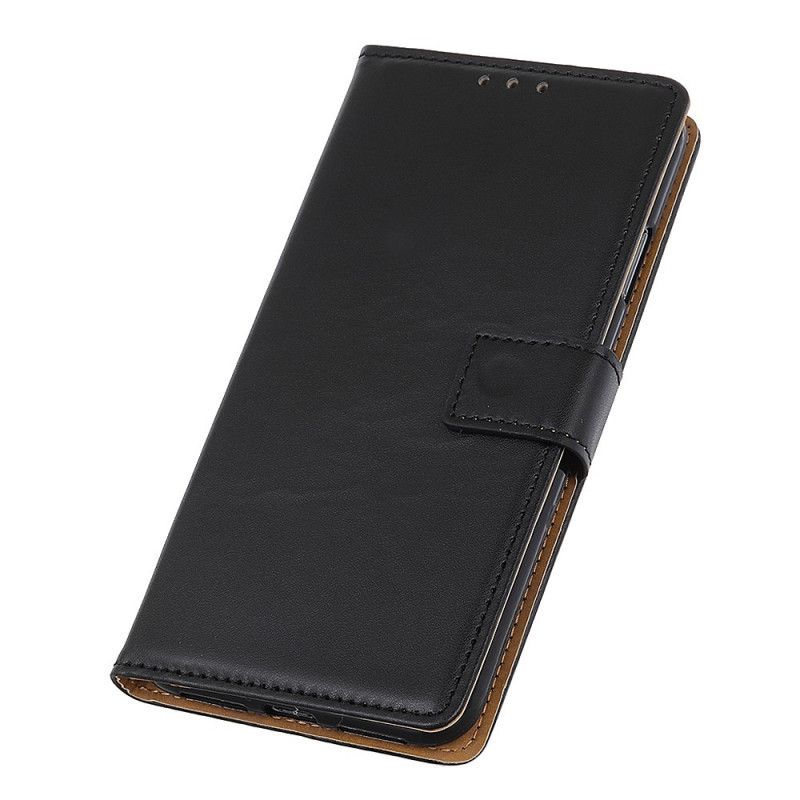 Flip Cover Læder for Xiaomi Mi Note 10 / 10 Pro Sort Simpelt Kunstlæder