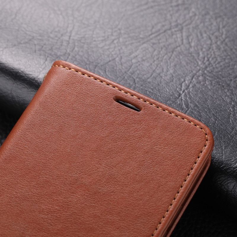 Flip Cover Xiaomi Mi Note 10 / 10 Pro Sort Imiteret Læder Azns