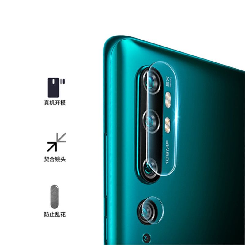 Hærdet Glasafdækning Til Xiaomi Mi Note 10 / 10 Pro Linse