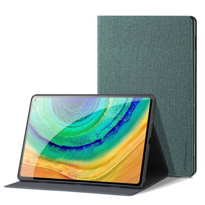 Etui Huawei MediaPad M6 10.8'' Sort Stof På X Niveau Original