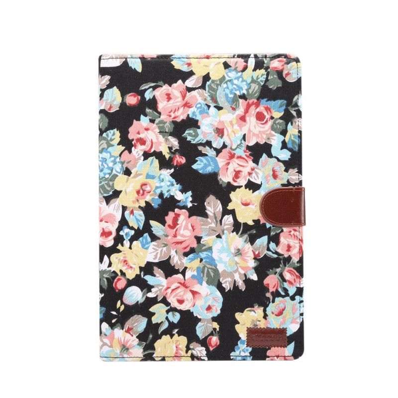 Flip Cover Huawei MediaPad M6 10.8'' Sort Frihedsblomster