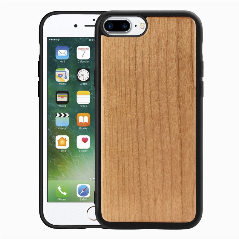 Cover iPhone 6 / 6S Plus Beige Mobilcover Naturligt Træ