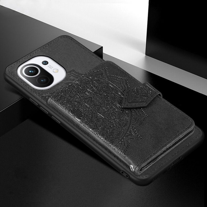 Cover Xiaomi Mi 11 Sort Multifunktionelt Mandala-Tryk