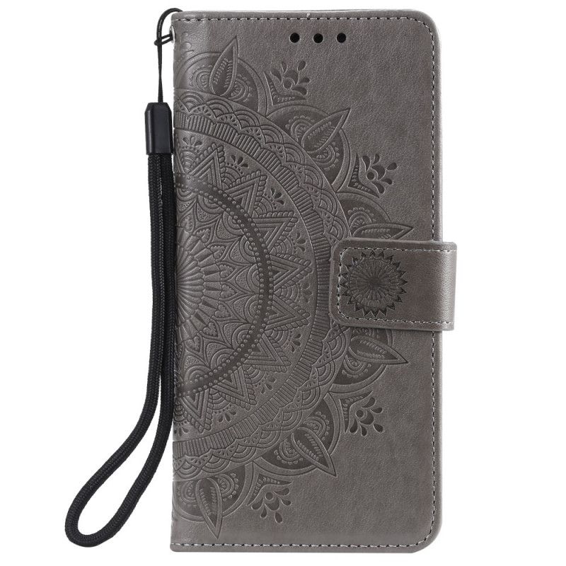 Flip Cover Xiaomi Mi 11 Grå Solmandala