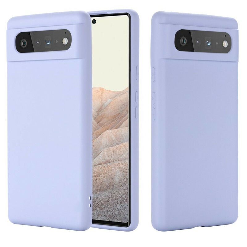 Cover Google Pixel 6 Flydende Silikone Med Snor