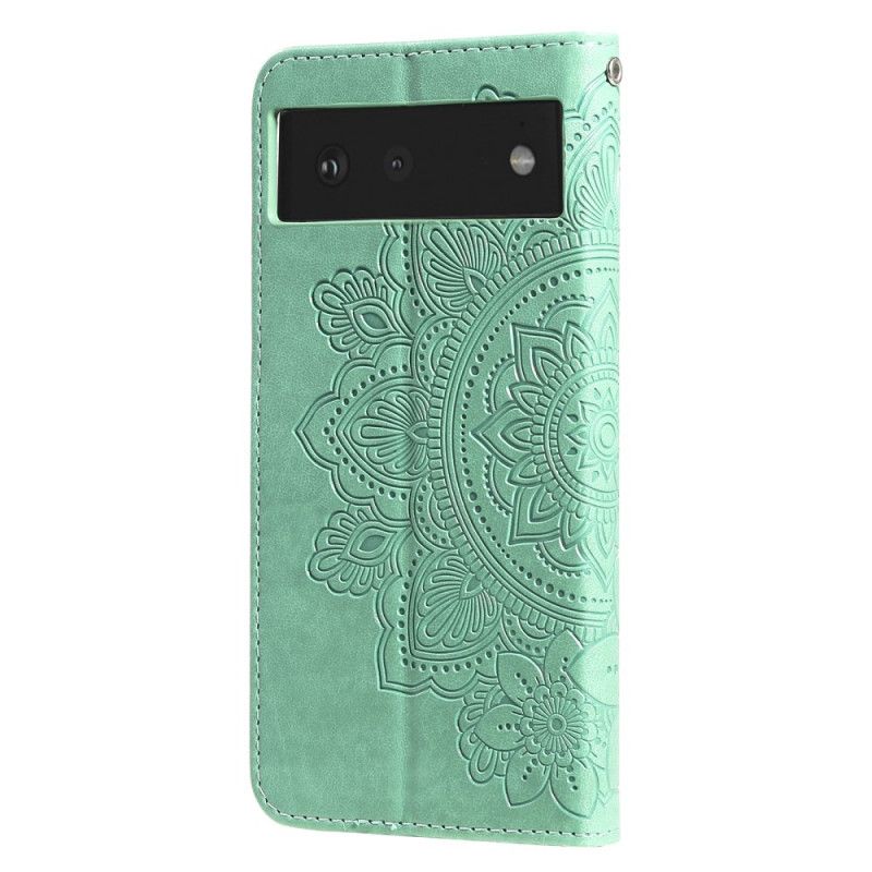 Flip Cover Google Pixel 6 Blomstermandala