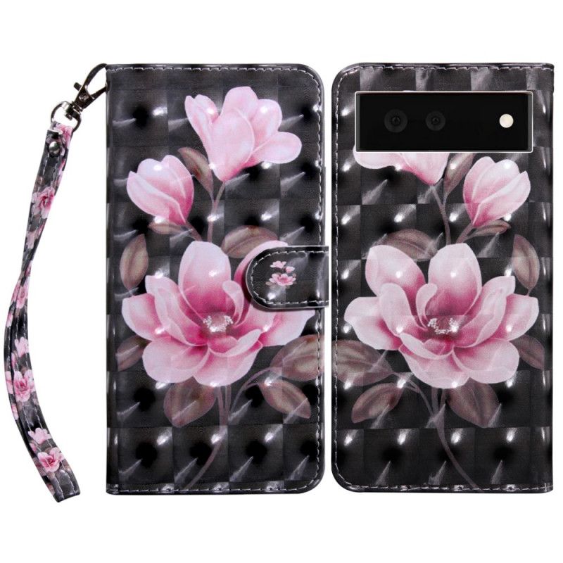 Flip Cover Google Pixel 6 Blossom Flowers