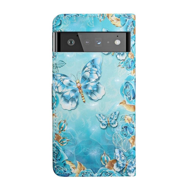 Flip Cover Google Pixel 6 Issommerfugle