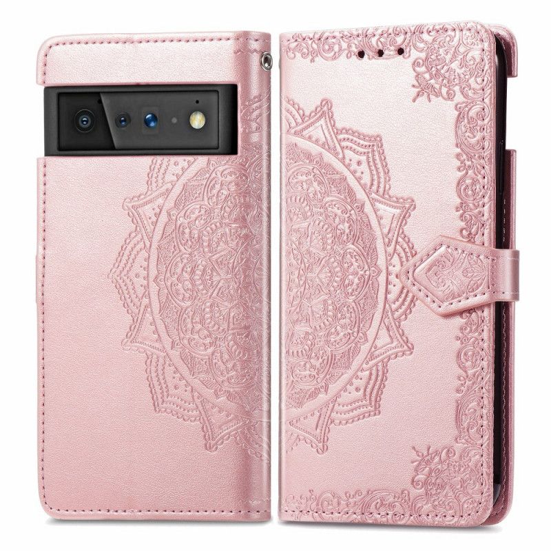 Flip Cover Google Pixel 6 Mandala Middelalder