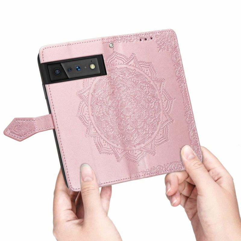 Flip Cover Google Pixel 6 Mandala Middelalder