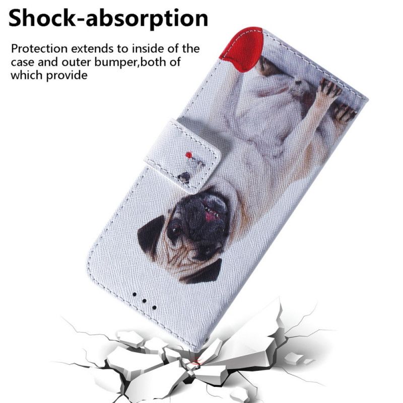 Flip Cover Google Pixel 6 Pug Dog