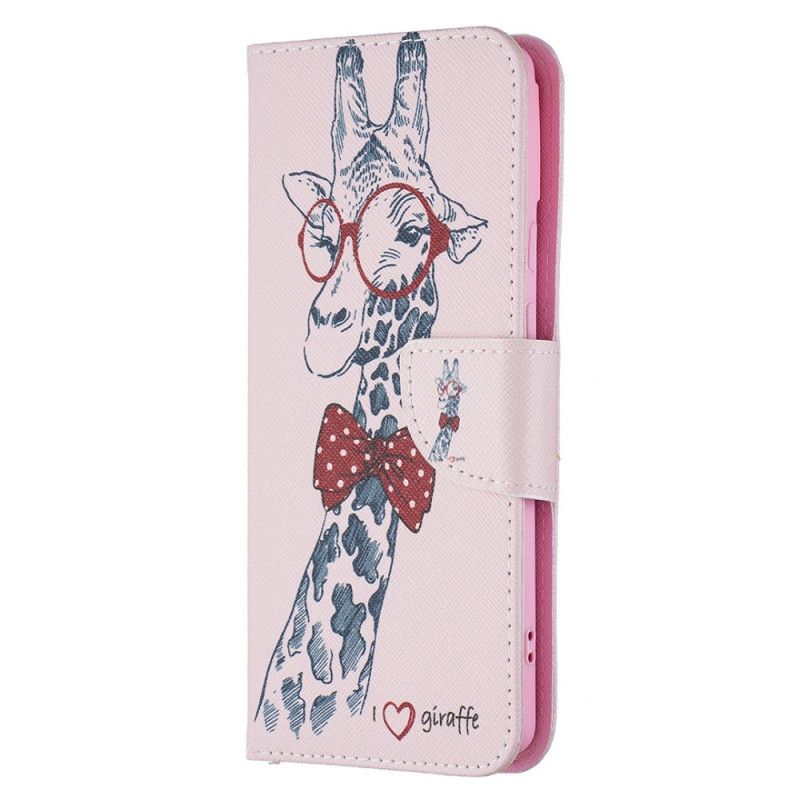 Flip Cover Til Google Pixel 6 Brainy Giraffe