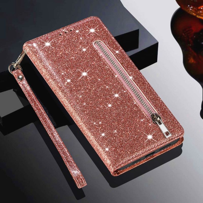 Læder Cover Google Pixel 6 Sequin Møntpung