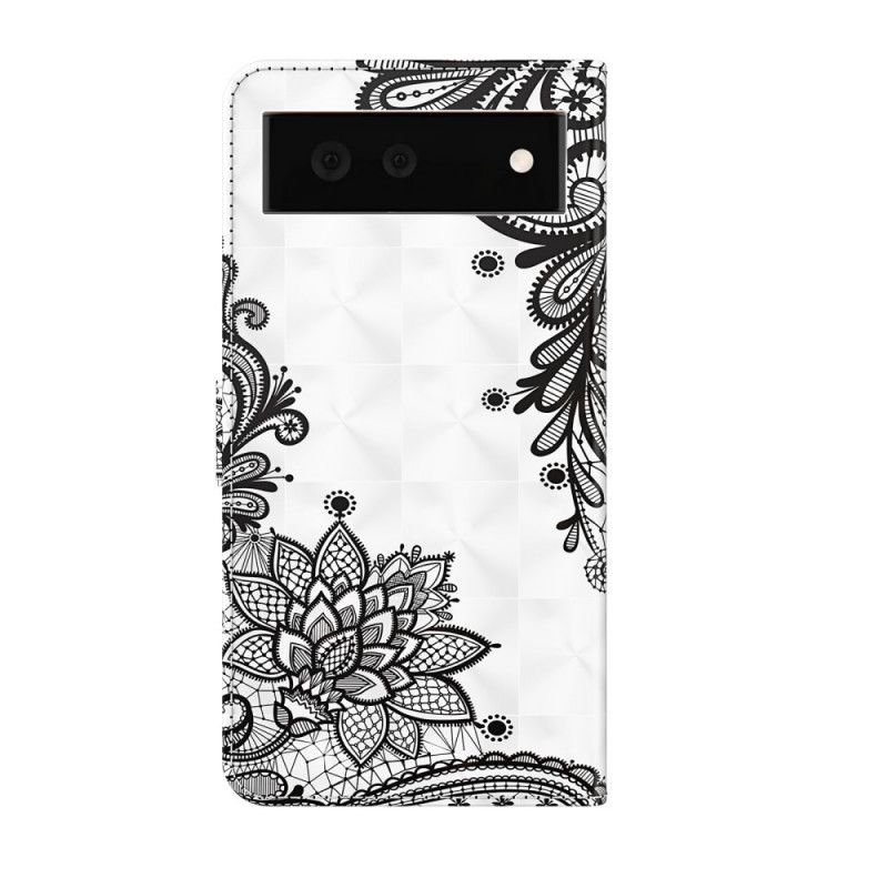 Læder Cover Google Pixel 6 Telefon Etui Chic Blonde